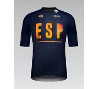 Maillot Gobik CX Pro 4.0 Champion Espagne RFEC manches courtes bleu foncé - L