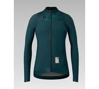 GOBIK Maillot Hyder Blend 2.0 L/S Dames bleue/vert