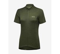 Maillot Gore Wear C3 manche courte vert olive foncé femme - S
