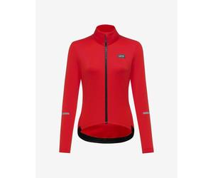 Maillot GOREWEAR Progress Thermo manches longues rouge bordeaux femme - L