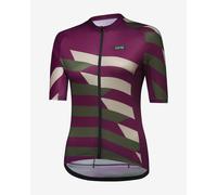 Maillot GOREWEAR Spirit Signal Chaos manche courte lilas vert beige femme - S
