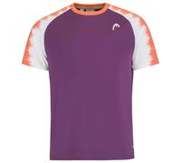 Head Racket Topspin Short Sleeve T-shirt Violet S Homme