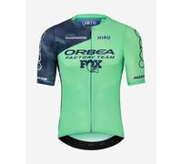 Maillot Hiru Orbea Factory Team 2025 Lab Race manches courtes bleu vert - M