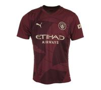 Maillot homme - PUMA Mcfc Third Jersey Replica - Rouge - Manches courtes - Respirant L