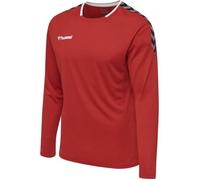 Maillot Hummel Authentic Poly manches longues - rouge, mixte, respirant S
