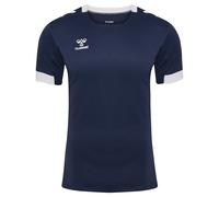 Hummel Rugby Short Sleeve T-shirt Bleu XL