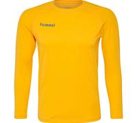 Hummel Firsperformance Long Sleeve T-shirt Jaune S Homme