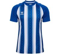 hummel Match Striped Short Sleeve T-Shirt L