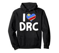 Maillot I Love RDC Fierté congolaise Sweat à Capuche