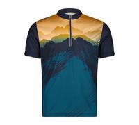 CMP - T-Shirt Freebike with Backpocket - Maillot de cyclisme - 54 - b blue / petroleum / curcuma