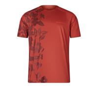 Maillot imprimé Endura Botanic Ltd Rouge