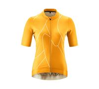 Gonso - Women's Road Jersey Print - Maillot de cyclisme - 44 - glowing gold