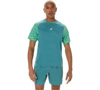 Maillot imprimé intégral Asics Vert L