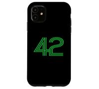 Maillot imprimé numéro 42 rétro Style européen Coque pour iPhone 11