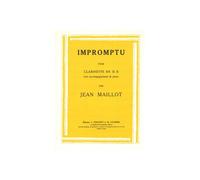 Maillot - Impromptu - Clarinette et Piano