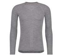 Maillot Intime Laine AGU Winterday Mérinos Manche Longue Unisexe Gris