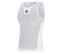 Sous maillot sans manches endura fishnet ii blanc