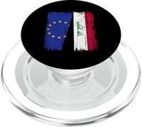 Maillot Irak Demi Drapeau Europe Irak PopSockets PopGrip pour MagSafe