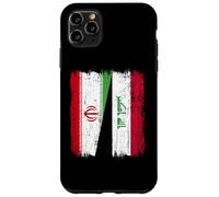 Maillot iranien irakien demi-drapeau iranien Coque pour iPhone 11 Pro Max