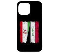 Maillot iranien irakien demi-drapeau iranien Coque pour iPhone 13 Pro Max