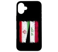 Maillot iranien irakien demi-drapeau iranien Coque pour iPhone 16 Plus