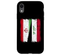 Maillot iranien irakien demi-drapeau iranien Coque pour iPhone XR