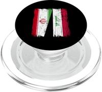 Maillot iranien irakien demi-drapeau iranien PopSockets PopGrip pour MagSafe