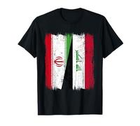 Maillot iranien irakien demi-drapeau iranien T-Shirt