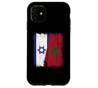 Maillot Israël Maroc Demi Drapeau Israélien Patrimoine Marocain Coque pour iPhone 11
