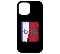 Maillot Israël Maroc Demi Drapeau Israélien Patrimoine Marocain Coque pour iPhone 12 Pro Max