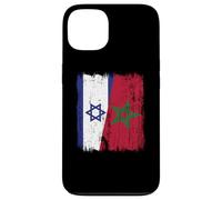 Maillot Israël Maroc Demi Drapeau Israélien Patrimoine Marocain Coque pour iPhone 13