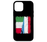 Maillot Italie Luxembourg Demi Drapeau Italien Luxembourgeois Coque pour iPhone 12 mini