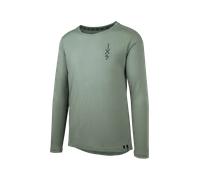 Maillot iXS Flow Merino VTT à Manches Longues SaugeXL Sauge
