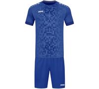 JAKO - Maillot Pixel (Manches Courtes), Mixte, Sportroyal, XXL