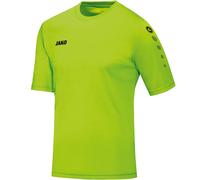 JAKO Maillot manches courtes Team Vert fluo Taille S