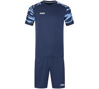 JAKO Maillot Wild manches courtes Mixte Marine/Bleu ciel XL