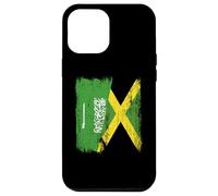 Maillot Jamaïque Demi Drapeau Arabie Saoudite Jamaïque Coque pour iPhone 12 Pro Max