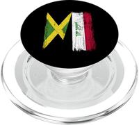 Maillot Jamaïque Irak Demi Drapeau Jamaïque Irak PopSockets PopGrip pour MagSafe