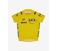Santini Tour De France Gpm Leader Short Sleeve Jersey Jaune 12-24 Months Enfants Yellow