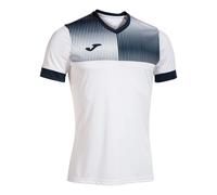 Joma Eco Supernova T-Shirt, Blanc/Bleu Marine, S Homme