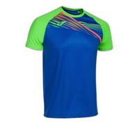 Joma Elite X T-Shirt, Royal/Vert Fluorescent, XL Homme