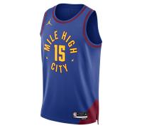 Maillot Jordan Dri-FIT NBA Swingman Denver Nuggets Statement Edition pour homme Rush Blue/Team Crimson S