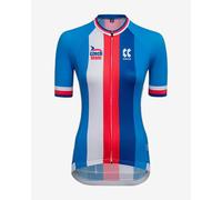 Maillot Kalas Czech Team Z2 manche courte bleu rouge femme - M