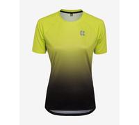 Maillot Kalas Discover Z2 manche courte jaune noir femme - XXL