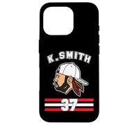Maillot Kevin Smith VASHL Street Hockey League Team Hawks 37 Coque pour iPhone 16 Pro