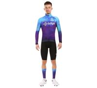 Maillot de cyclisme à manches longues pour hommes Kilpi VULCANO-M BLU M