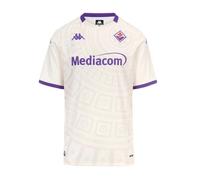 Kappa 2025-ac Fiorentina Away Short Sleeve T-shirt Beige M Homme