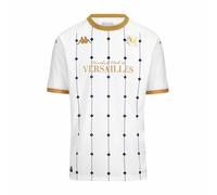 Kappa Fc Versailles Kombat 24/25 Away Junior Short Sleeve T-shirt Blanc 10 Years Enfants
