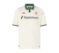 Maillot Kombat Away OGC Nice Blanc Homme (FR/ES, Alpha/Lettres, L, Taille Normale, Taille Normale, Blanc)