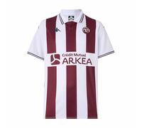 Maillot Kombat Away UBB Blanc/Bordeaux Homme (FR/ES, Alpha/Lettres, 3TG, Taille Normale, Taille Normale, Bordeaux)